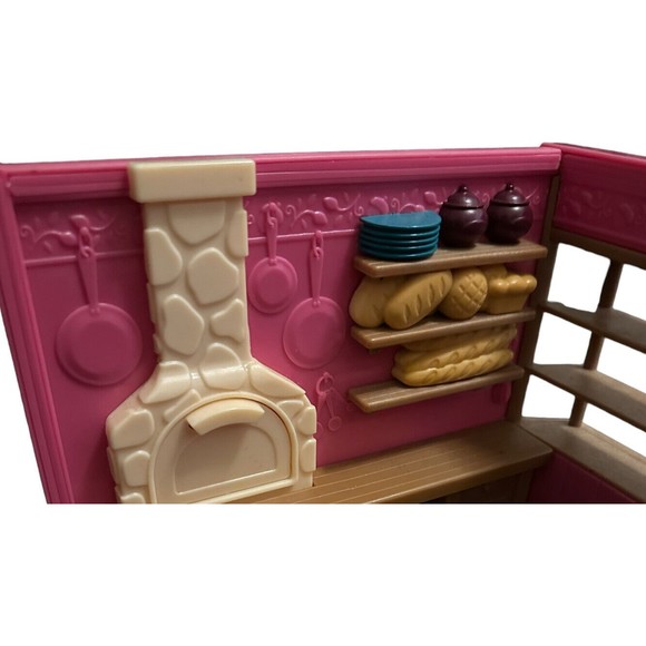 Lil Woodzeez Bataat Bakery Shop Calico Critters Play Set Pink Building Only Toy - Picture 15 of 16